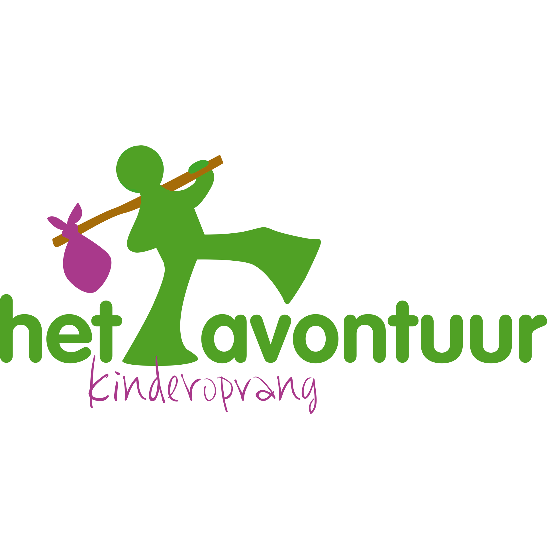 Logo Avontuur tekst doorzichtige achtergrond